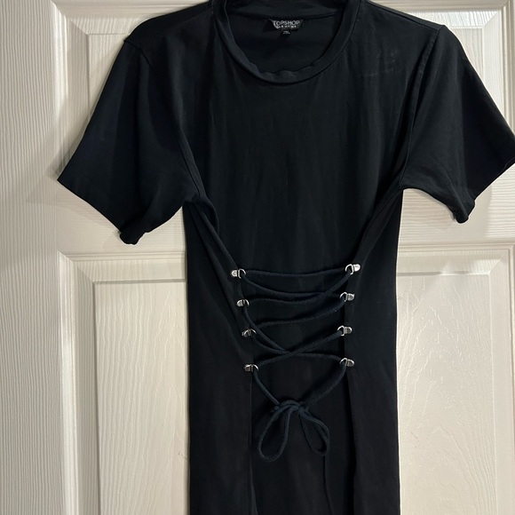 Topshop corset tshirt size 2 - Picture 2 of 3